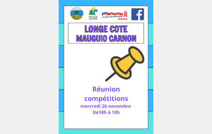 Réunion compétiteurs 